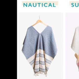 Tribe Alive Caftan, in Nautical color.